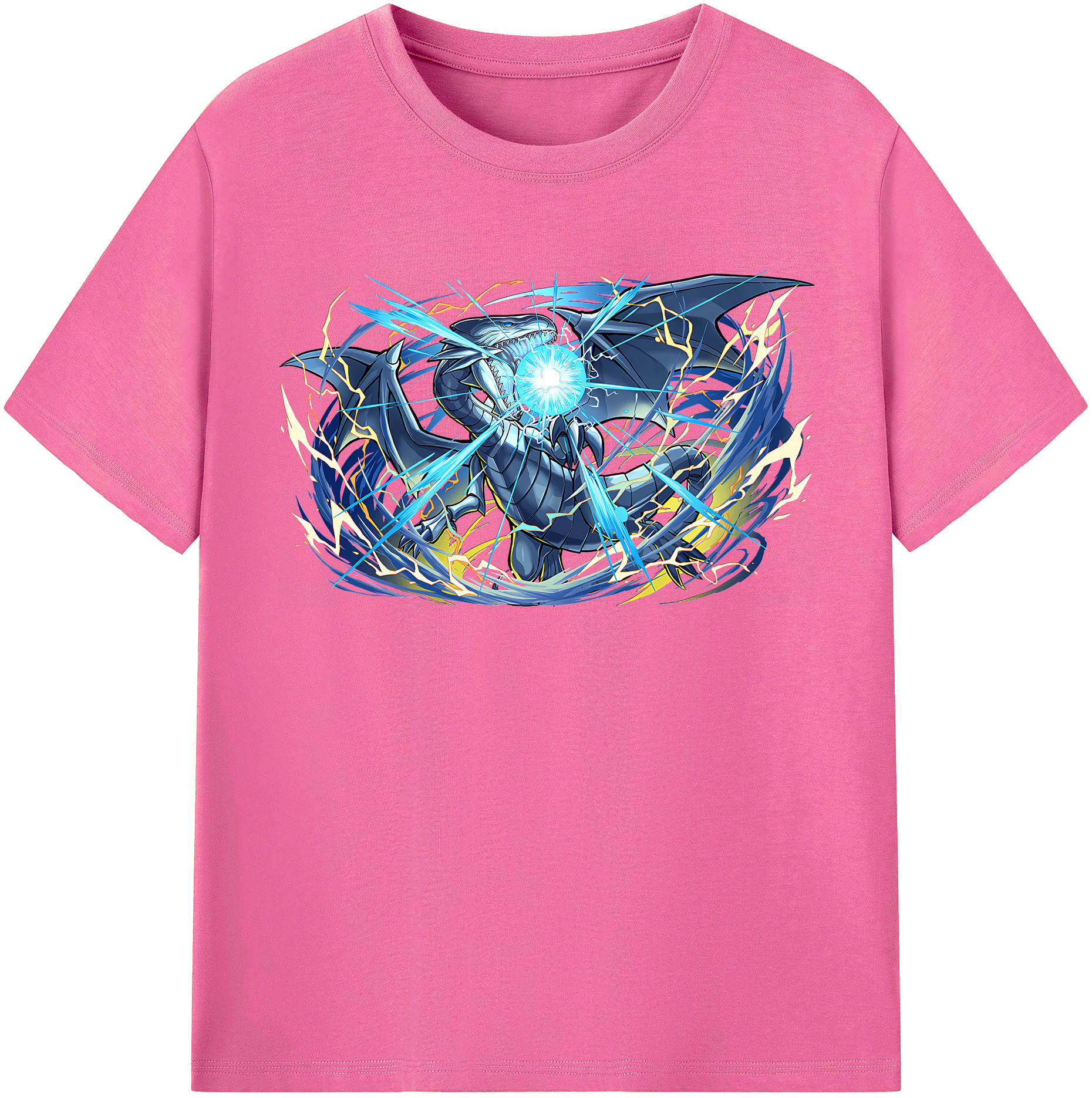 （画像用） 遊☆戯☆王 Yu-Gi-Oh! レディースカジュアルプリントTシャツ（綿100％）